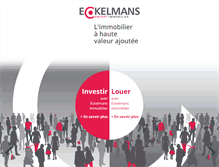 Tablet Screenshot of eckelmans.net